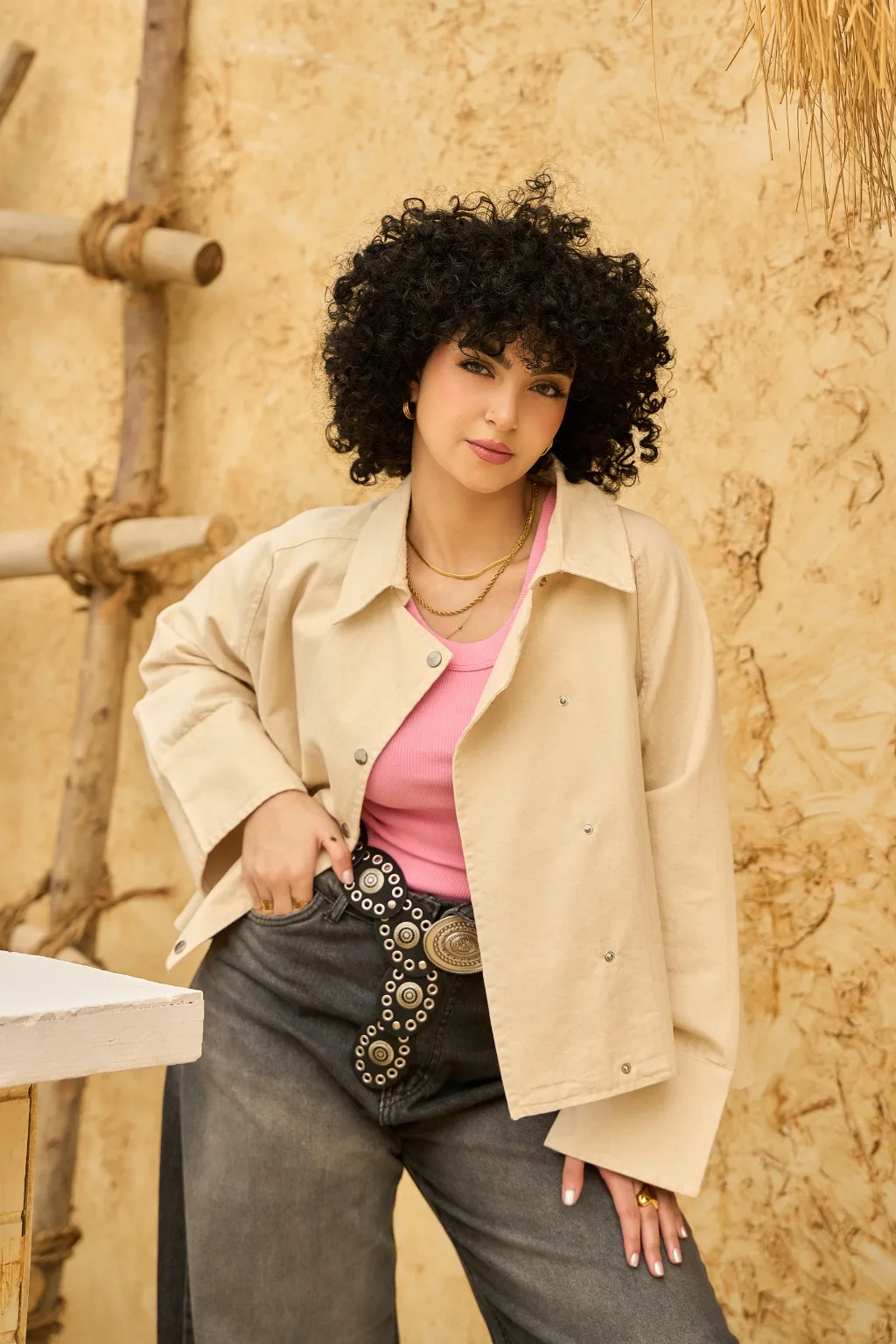 Gabardine jacket