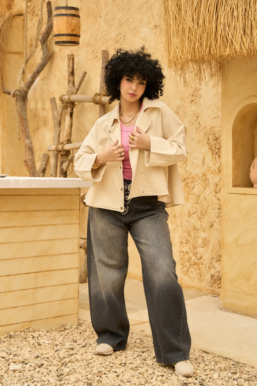 Gabardine jacket