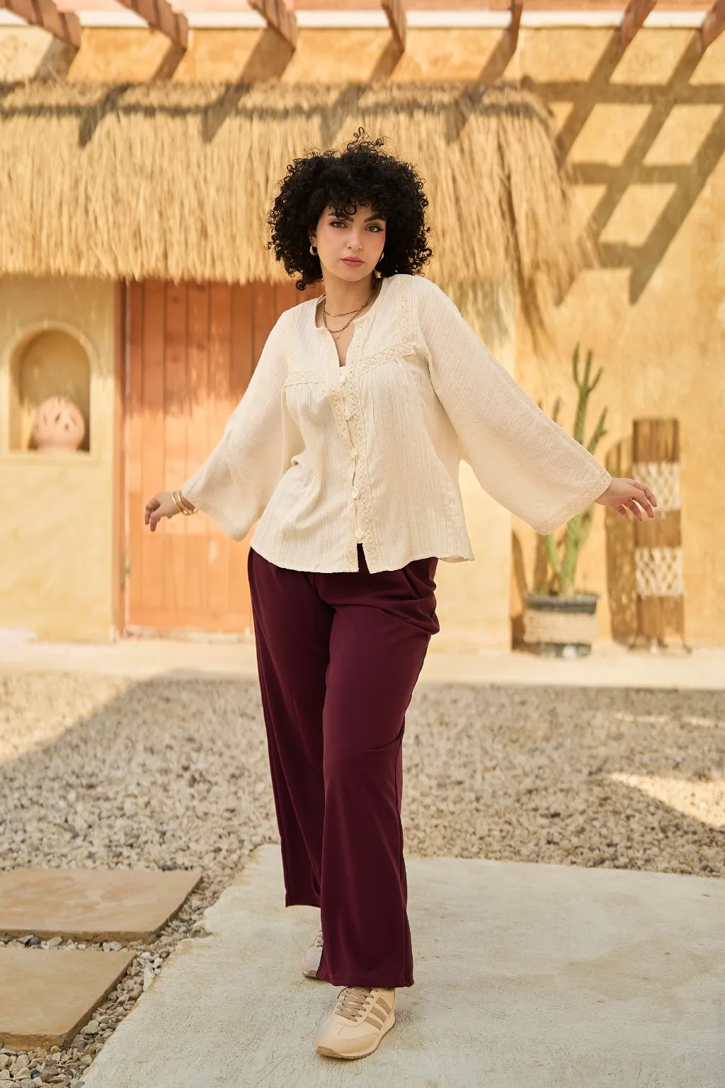 Fabric pants