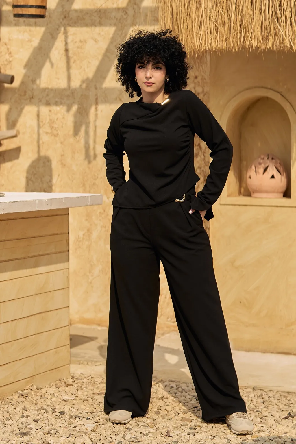 Fabric pants